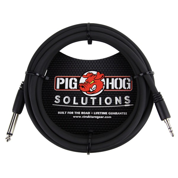 Pig Hog PX-35T4M 3.5mm TRS to 1/4" Mono Instrument Cable,