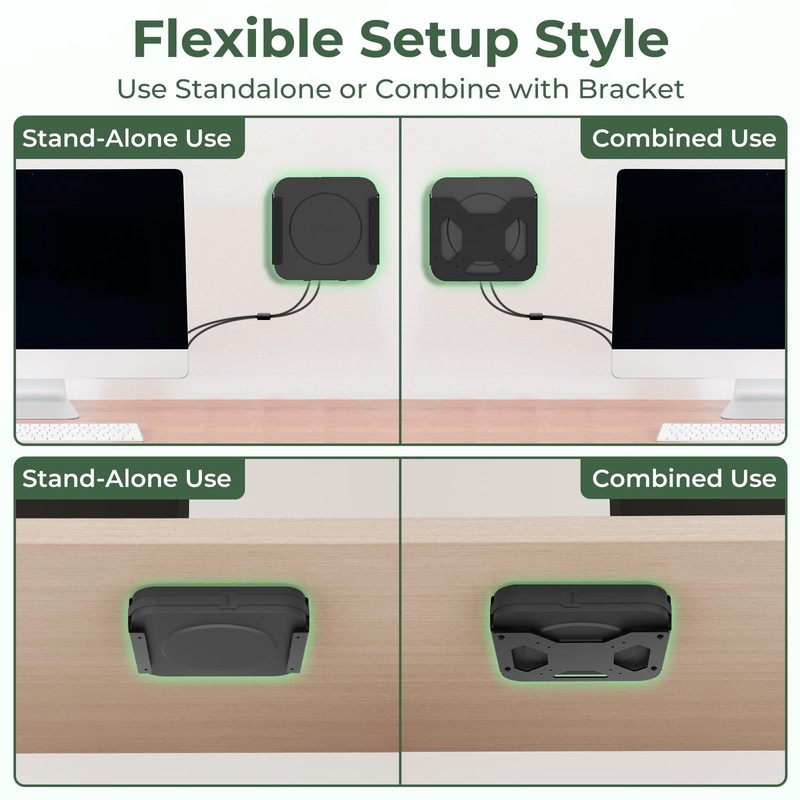 Only for Mac mini M1 / M2 Mount, Attach to
