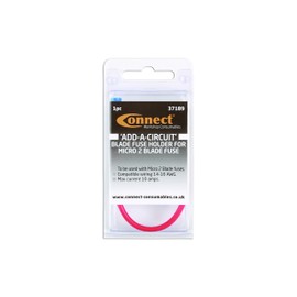 Connect 37189 Add-a-Circuit Blade Fuse Holder for Micro 2 Blade Fuse 1pc