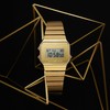 Casio A700WEVG-9A Digital Watch, gold, Bracelet Type
