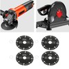 10pcs Angle Grinder Saw Blade Flat Emery Multifunctional Cutting Saw