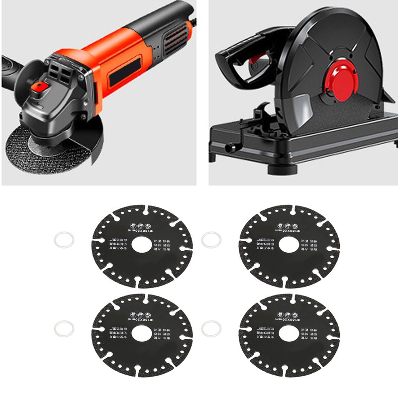 10pcs Angle Grinder Saw Blade Flat Emery Multifunctional Cutting Saw