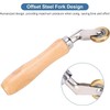 TICFOX Brass Pressure Roller, Hand Pressure Roller, 6.9 Inch Welding