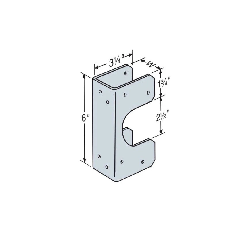 Simpson Strong-Tie QTY-5 Simpson Strong-Tie SS4.5 Triple 2X Galvanized 16