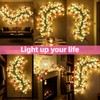 SUPRBIRD Luci Rami di Ciliegio Decorazione Parete, 96 LED con