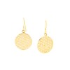 WINDALF SVALA Earrings 3.5 cm The Flower of Life Bronze,