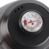 1.2L Stainless Steel Tea Coffee Kettle with Thermometer Gooseneck Spout
