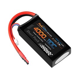 Power Hobbies Powerhobby 2S 7.4V 4000mah 110C 220C Short Drag Racing Lipo Battery