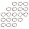 METALLIXITY Split Lock Washer (M4) 100Pcs, 304 Stainless Steel Spring