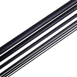 Carbon Fiber Rod, 0.2 inch (4 mm) Diameter, 7.9 inches (200 mm) Long Carbon Fiber, DIY Rod, Accessories, Pack of 10