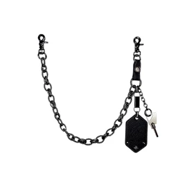 Milkwave Milk Wave Ebling Link Chain Keyring (Leather Tag Full Parts)
