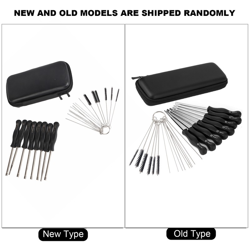 Carburetor Adjuster Tool Carb Screwdriver Clean Brush Tool Set Repair
