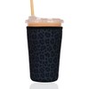 Reusable Insulated Sleeve for Iced Coffee Cup, Coffee Neoprene Sleeve