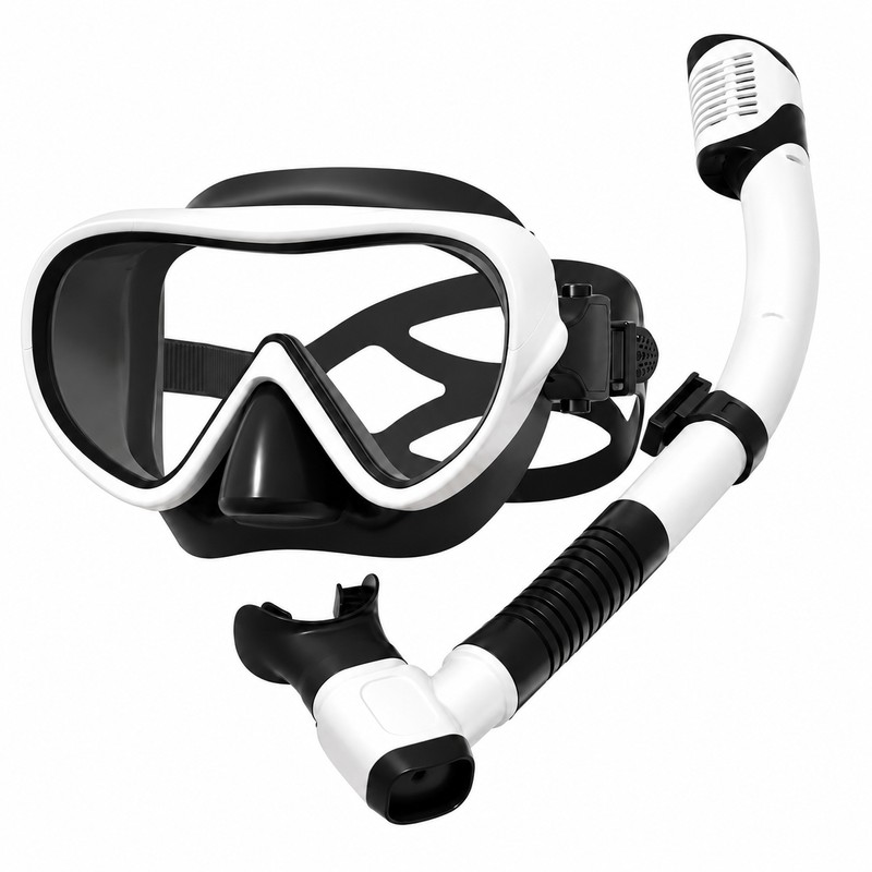 Kids Full-Vision Swim Mask for Pool Practice – Anti-Fog Polycarbonate