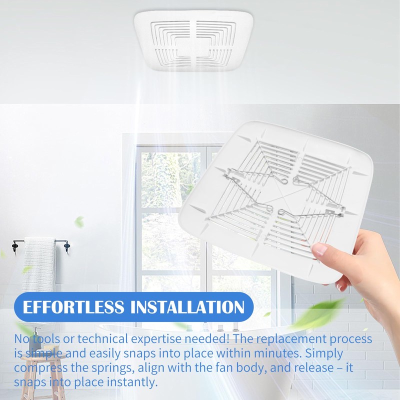 s97017421 Ventilation Fan Grille Cover for Broan NuTone (F/771)