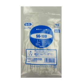 Kokugo Standard Thai SG-100 Milky White (100 Pieces) 0.1 x 3.9 inches (2.6 x 100 mm)