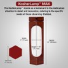 KosherLamp™ Max - Cherry Wood by KOSHER INNOVATIONS™