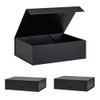 PLINJOY Extra Large Black Gift Box 3 Pack 16.5x14x5.5 Inches,Gift