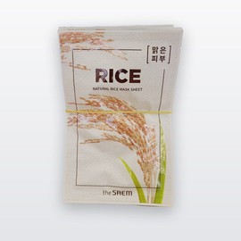 The Saem 10+10 Natural Rice Mask Sheet 21ml 726318 / 더샘 10+10 내추럴 쌀 마스크 시트 21ml 726318