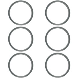 6Pcs Replacement Seal Rings for Nutribullet 600W 900W Series Silicon Blender Seals Blender Gaskets Replacement with Lip Rubber Ring Seal Compatible with Nutribullet 600 900 Series