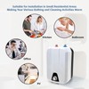 Tankless Electric Water Heater 1500W, 1.59Gal Under Sink Hot Water