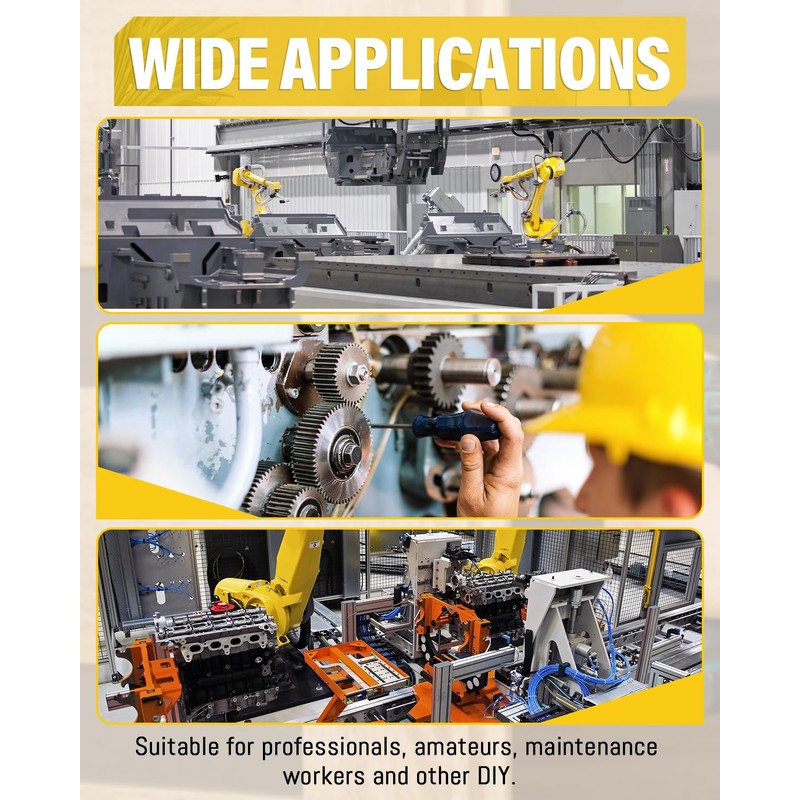 Caianwin M10 to M8 Thread Insert, Pack of 10, Quick