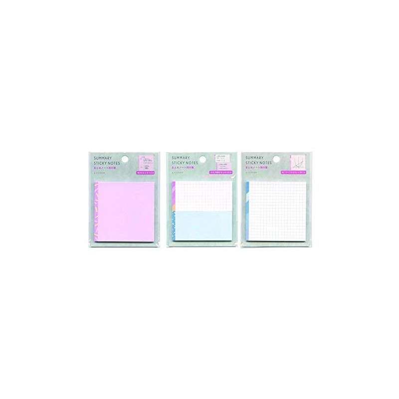 Iroha Publishing SUMMARY STICKY NOTES Paper (Square Type) Sticky Notes