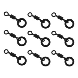 LT Easiyl 50pcs 20# Carp Fishing Micro Ring Swivel for Reservoir Fishing Carp Fishing