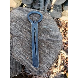 Hand Forged Horseshoe Bottle Opener Handmade Custom USA Made Bottle Opener