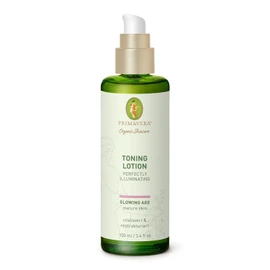 PRIMAVERA Toning Lotion - Perfectly Illuminating 100 ml - Natural Cosmetics - Toner Lotion for Mature, Demanding Skin - Vegan