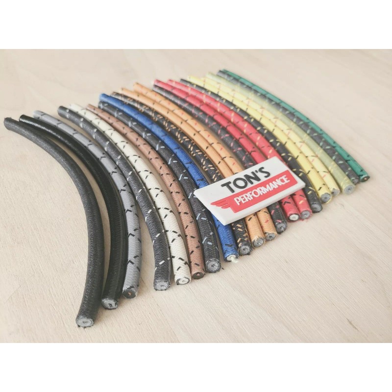 Ton's Performance Chevy 216 235 7mm Cloth Covered Spark Plug