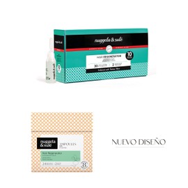 Nuggela & Sulé 8 x 10ml Regenerating Ampoules - Increases Hair Density and Thickness - Especially for Depopulated Areas - Easy to Use - Treatment for 2 Months