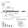 Heschen PR08-2DO Inductive Proximity Sensor Cylindrical Type DC 12-24V 2-Wire