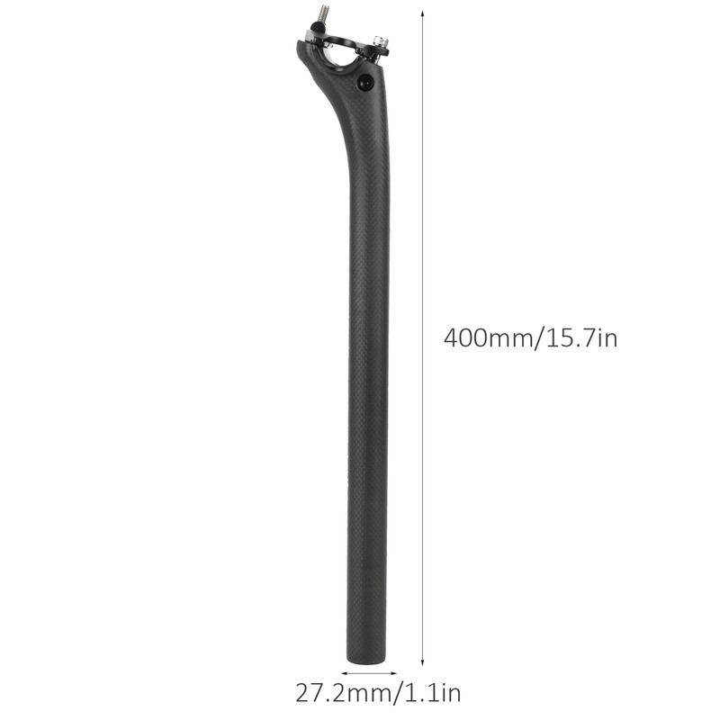 27.2x400MM Carbon Fiber Mountain Bicycle Road Bike Seatpost Seat Tube