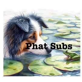 Unbranded 20oz Sublimation Tumbler Wrap Australian Shepherd Lily Pad Ready To Press