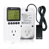 KETOTEK Digital Humidity Controller Outlet Plug with Sensor Probe, 120V