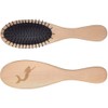 'Mermaid Silhouette' Wooden Hairbrush (HA00053670)