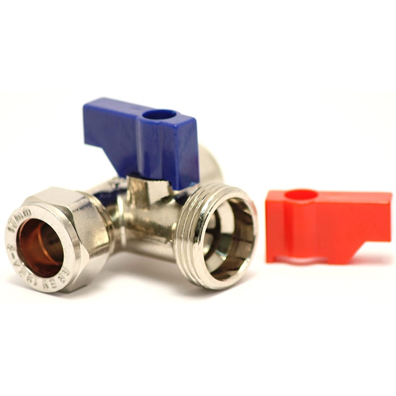 UKDD® Washing Machine, Dishwasher Appliance Valve Tap Tee Handle, 15mm