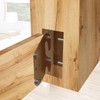 Bitray Wood Bed Plates Wood Bed Rail Hook Plates for