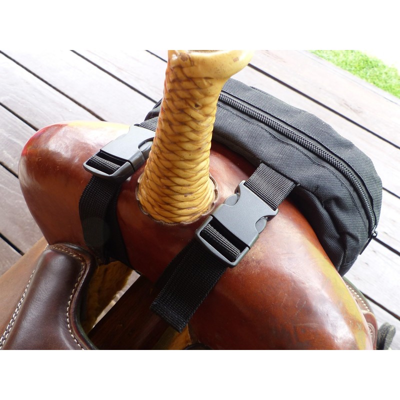APPALERO Pommel Pocket Western Saddle Bag (Black)