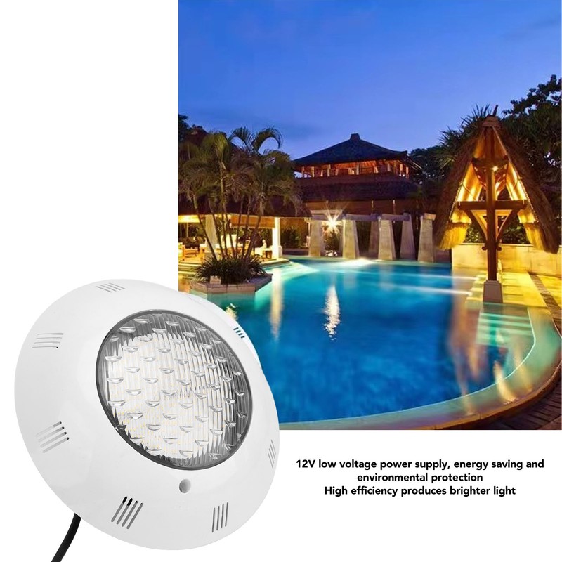 AC12V LED Pool Lights IP68 Waterproof Wall Mounted Submersible Underwater