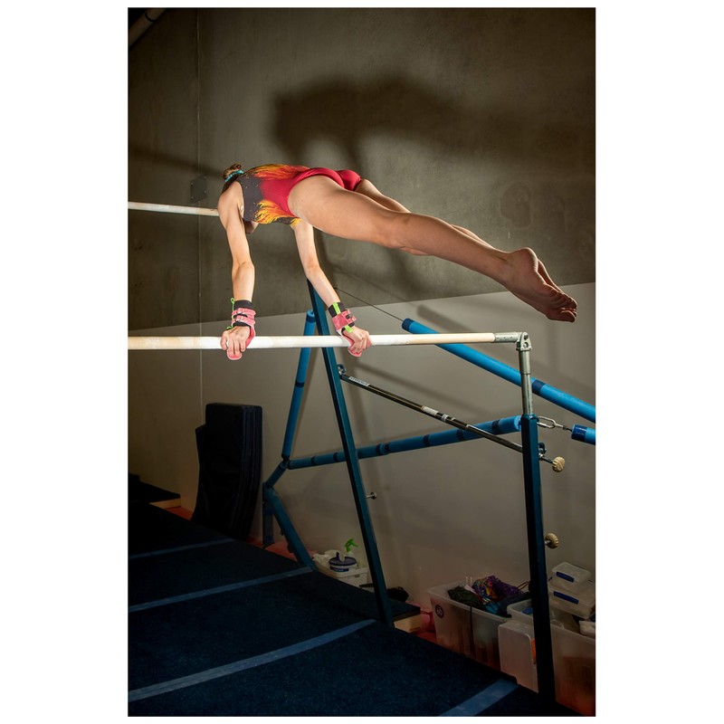 LEVIERO - Juego de empuñaduras de gimnasia para niñas, agarre