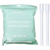 Dizzily 30 Pack Disposable Vaginal Suppository Applicators for Women, Individually