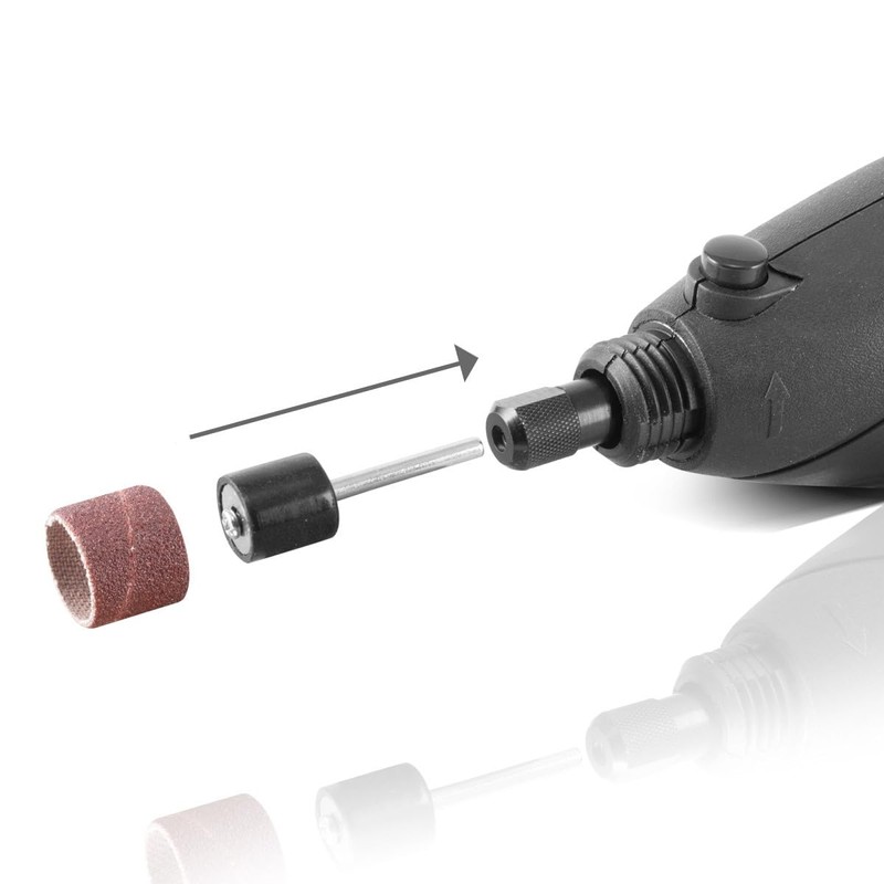 STAHLWERK Accessories 145 Pieces Suitable for Dremel Stick Grinder Straight