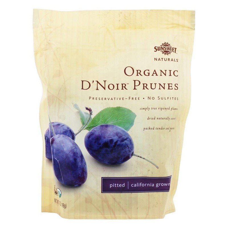 Sunsweet Naturals - Organic D'Noir Prunes Pitted - 7 oz.