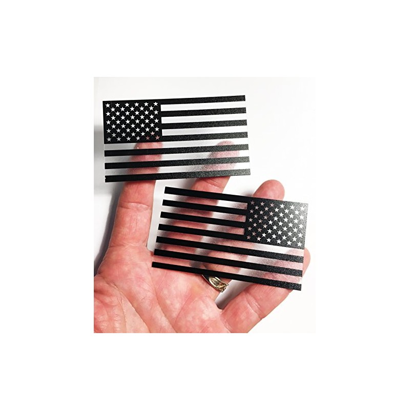 Reversed and Forward Set - Thick Transparent Forward American Flag