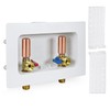 Highcraft TC300-UI Washing Machine Outlet Box with Hammer Arrestors 1/2''