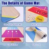 11.8’L Shuffleboard, Curling and Bowling 3 in 1 Board Game