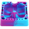 Silicone Cigar Ashtray Cute Square Car Ashtrays with Cigar Holder