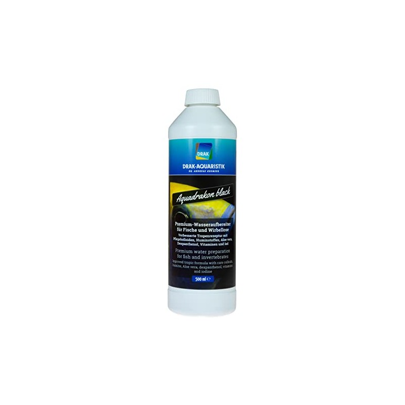 DRAK-Aquaristik Aquadrakon Black water conditioner 0.5 L Bottle